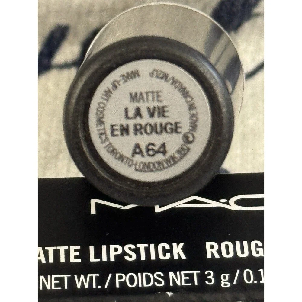 MAC Matte Lipstick - La Vie En Rouge 2014- 0.1 oz - Discontinued - NIB